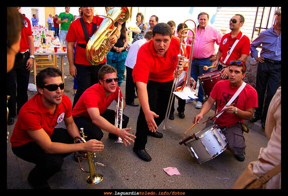 24 Septiembre 2012 - Fiesta después del banquete de la Reina y Damas - Los que tocan