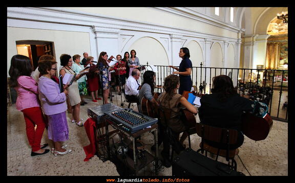 25 Septiembre 2012 - Misa mayor - El coro parroquial