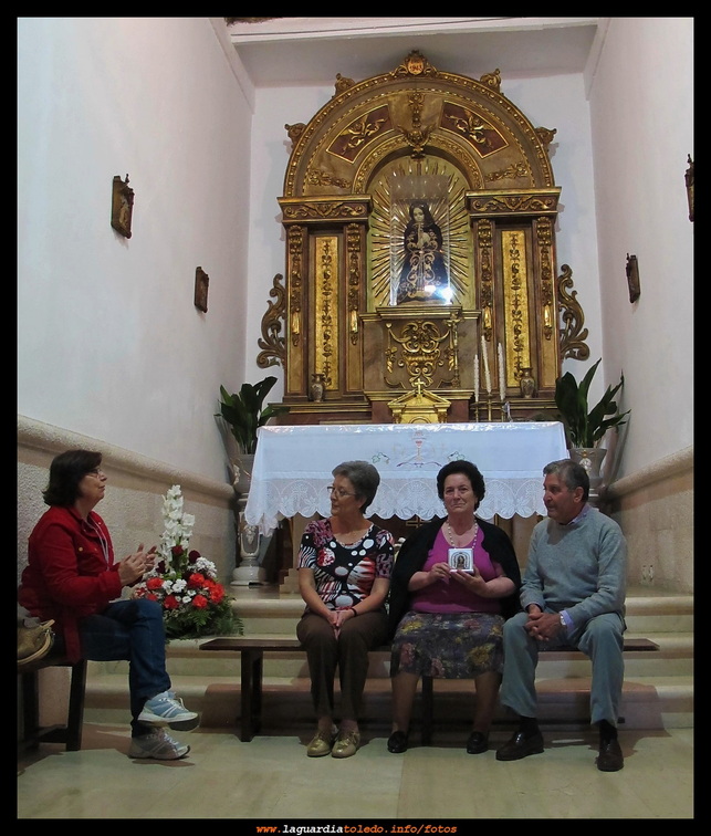 28 Septiembre 2012 - Despedida de El Santo Niño - Entrevista Felipa