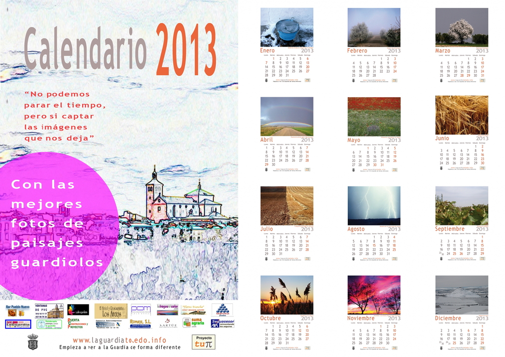 Ya a la venta el calendario 2013 en la sede de la Asociación