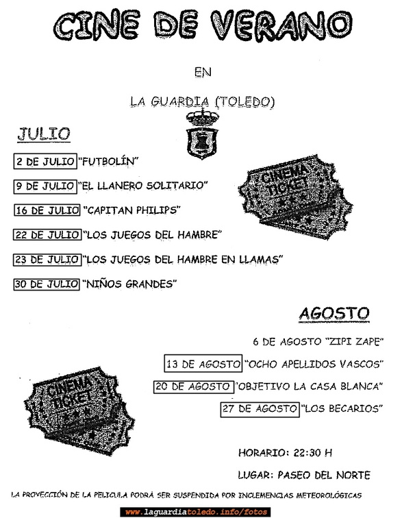 Cine de Verano 2014
