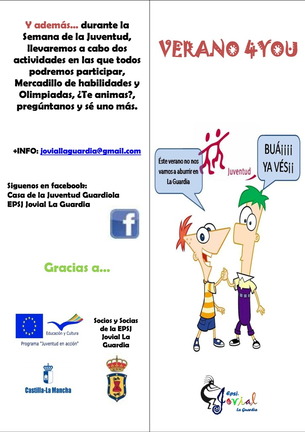 Actividades Verano casa de la Juventud