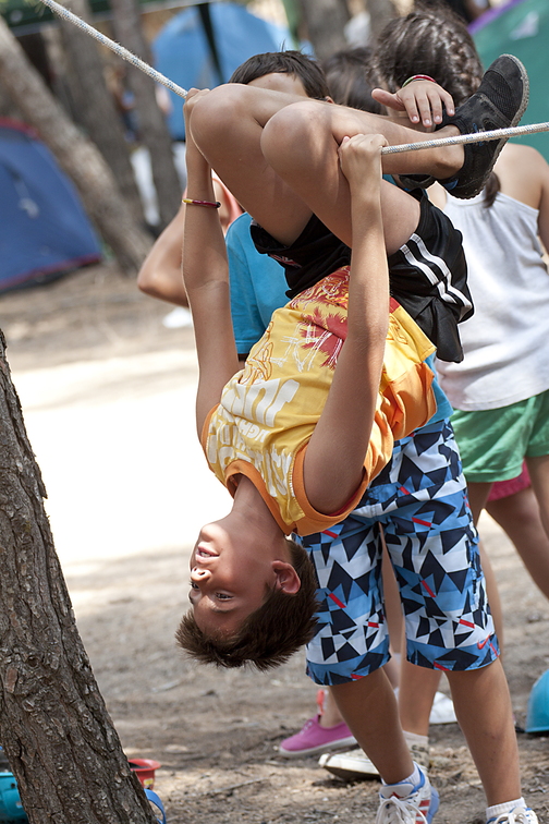 CAMPAMENTO DE VERANO. LA GUARDIA 2013.