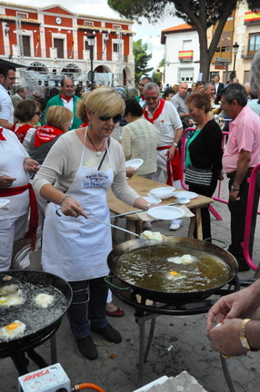 Huevos fritos, Peña los timbales