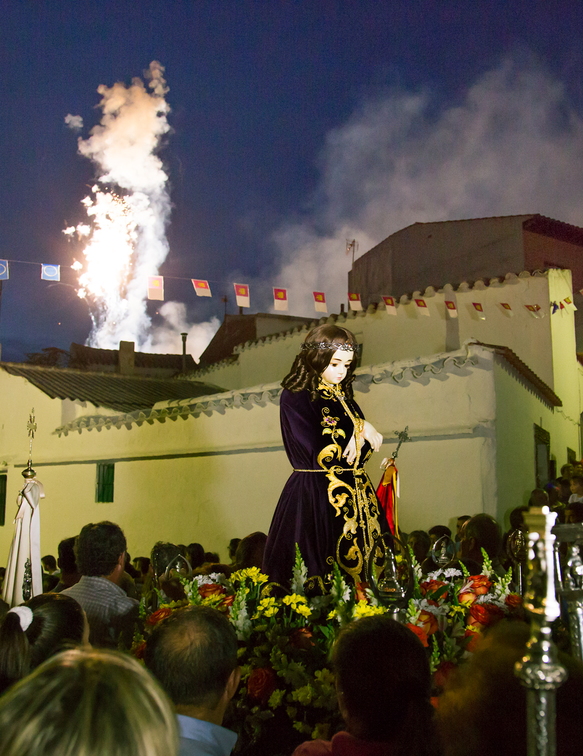 Subida al pueblo del Santo Niño. (2014)