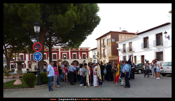 En la plaza