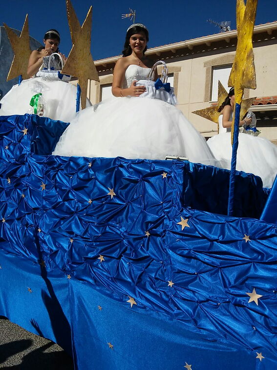 Carroza de reina y damas. 24-9-15
