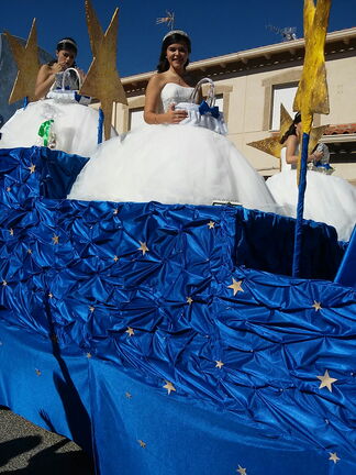 Carroza de reina y damas. 24-9-15