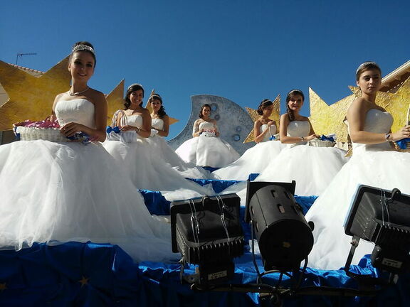 Carroza de reina y damas. 24-9-15