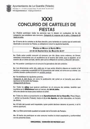 CONCURSO DE CARTELES 2017