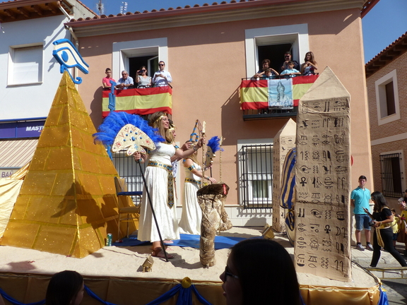 Carroza "Tutankamon" A.J.El Trajín