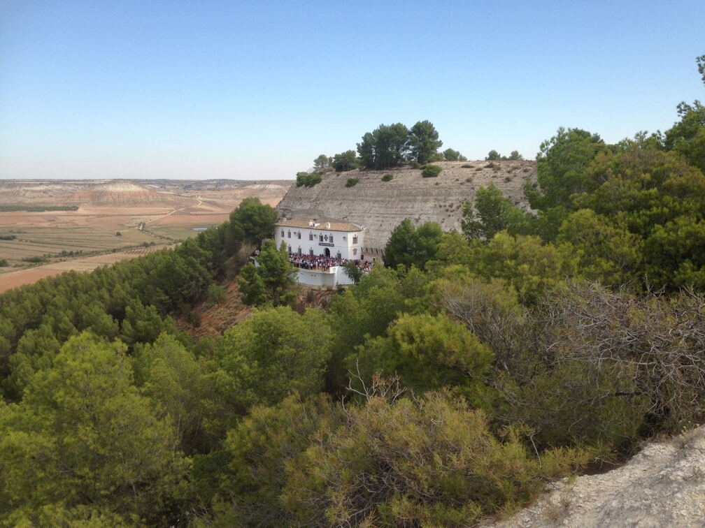 Despedida en la ermita