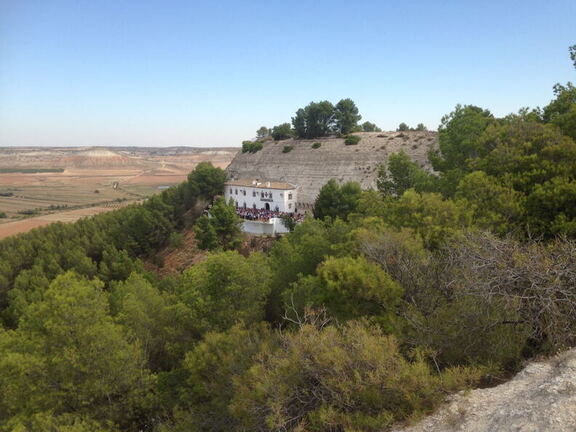 Despedida en la ermita