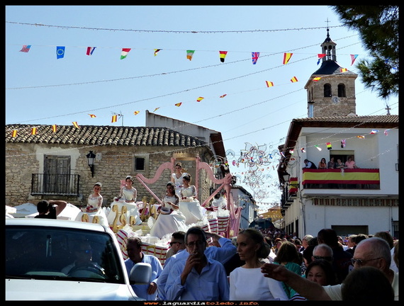 Llegada a la plaza