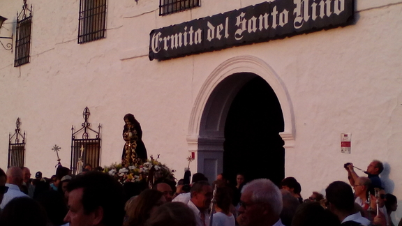 Salida del Santo Niño de su ermita