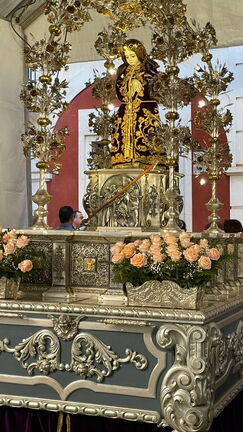 El Santo Niño en la plaza