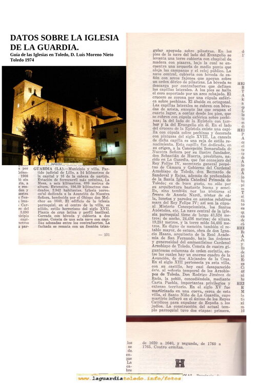 La parroquia. Ubicacion y caracteristicas
