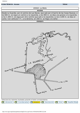 La Mella (Vértice Geodésico en La Guardia)