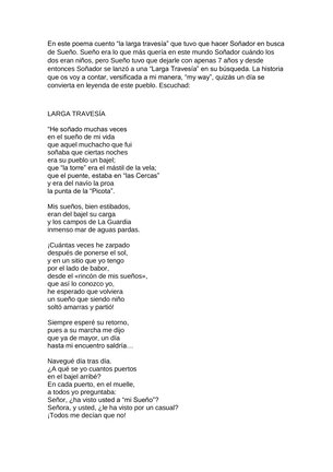 Larga travesía