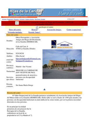 Información obtenida de Homiguar de su página web