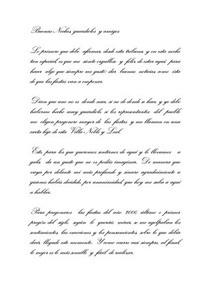 Pregón de José Luis Guzmán, año 2000