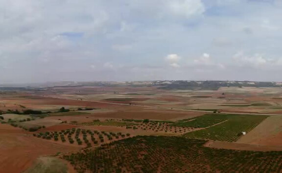 Panorámica de 360º del Cerro de la Atalaya desde la cima del Cerro de la Atalaya por la cara oeste