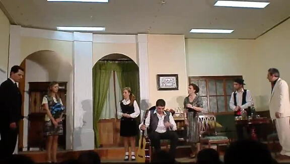 Representación del grupo de teatro "Amigos de la Pasión". 6-1-2011 (II)