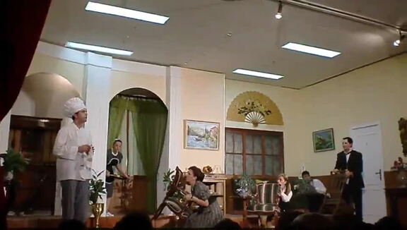 Representación del grupo de teatro "Amigos de la Pasión". 6-1-2011 (III)
