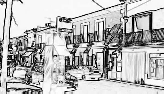 Timelapse desde la Glorieta el 26-8-2012 justo antes de misa de 12 con efecto de dibujos animados