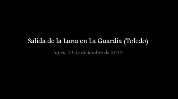 Salida de la luna