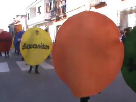 desfile de comparsas.