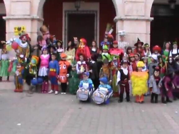 Desfile de carnaval infantil