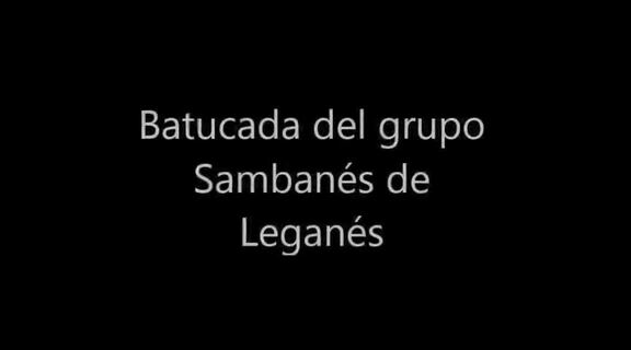 Batucada del grupo Sambanés en las fiestas de Castilla la Mancha 2013