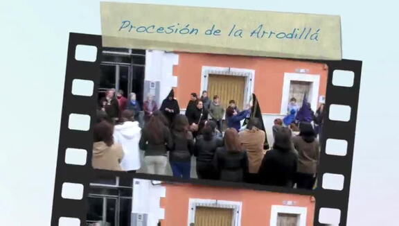La procesión de la Arrodillá 2013