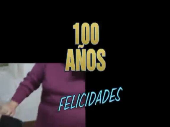 DIONISIA CUMPLE 100 AÑOS