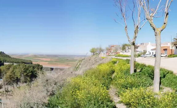 Foto panorámica de 360º desde las Cuevas de Palacio (I). 20-03-2011