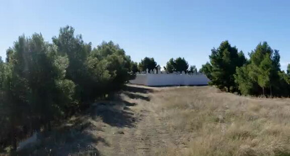 Panorámica de 360º del valle de Perejón desde detrás del cementerio. 1-11-2010