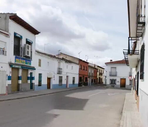 La plazuela de las Cabezas en el formato de visualización interactivo con controles (I)