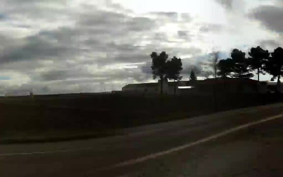 Panorámica de 360º de La Guardia desde el LLano realizada con un teléfono móvil. 9-1-2011