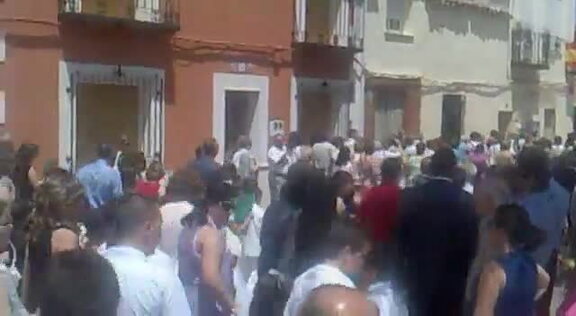 Procesión del Corpus 2010 a su paso por la Glorieta