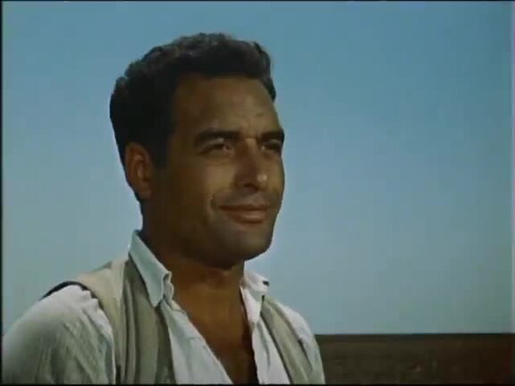 Secuencia de la película "La Venganza" (1957) dirigida por Juan Antonio Bardem e interpretada por Carmen Sevilla y Jorge Mistral rodada en los campos de La Guardia