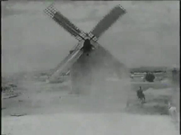 Secuencia de la película "Condenados" (1953) en la que aparece un actor guardiolo, el "Tío Cañuelas"
