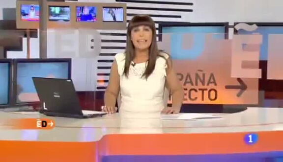 Fragmento del programa de Televisión Española "España Directo" del 21-04-2011 en donde los guardiolos cuentan la impresionante granizada del dia anterior