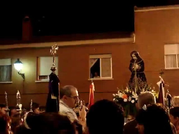 6 de Septiembre de 2008. Puja por pasar el Santo Niño a la Iglesia