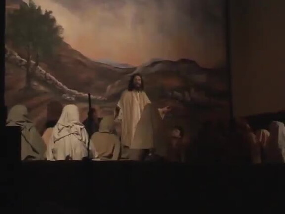 15 de Marzo de 2008. Representación de la Pasión Dramatizada por parte de actores guardiolos en la Iglesia Parroquial