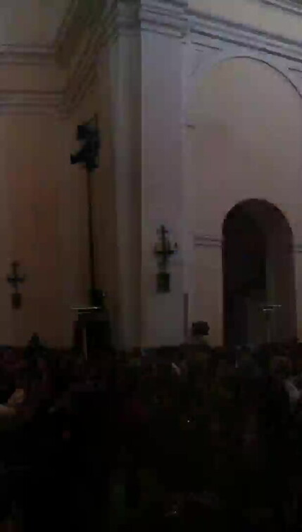 Foto panorámica de 180º de la Pasión Dramatizada 2011