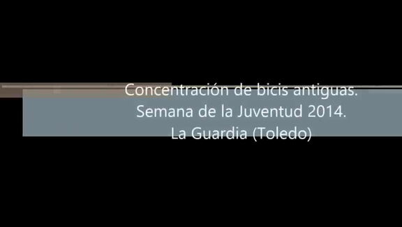 Concentración de bicis antiguas. Semana de la Juventud 2014
