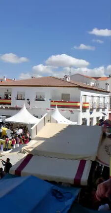 Panorámica desde un balcón de la Plaza (I). 24-09-2010