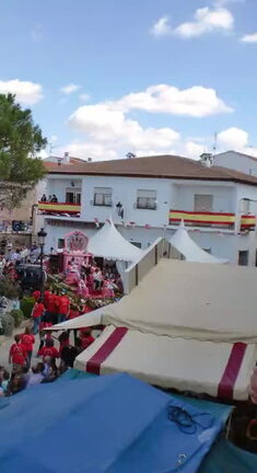 Panorámica desde un balcón de la Plaza (II). 24-09-2010