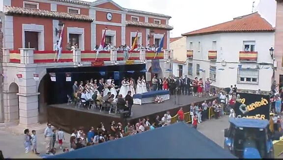 Las carrozas en la plaza (II). 24-09-2010